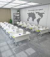 折疊式省位培訓枱 Folding Training Desk 香港辦公室傢俬及設計工程中心 Branding Works Furniture & Office Design